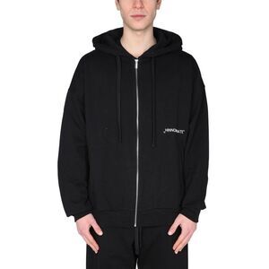 HINNOMINATE Men's Zip-Up Hoodie Men BLACK Sweaters & Cardigans
